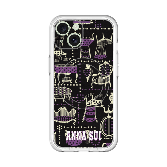 スリムプロテクションプレミアムケース with MagSafe［ ANNA SUI - チェア ］