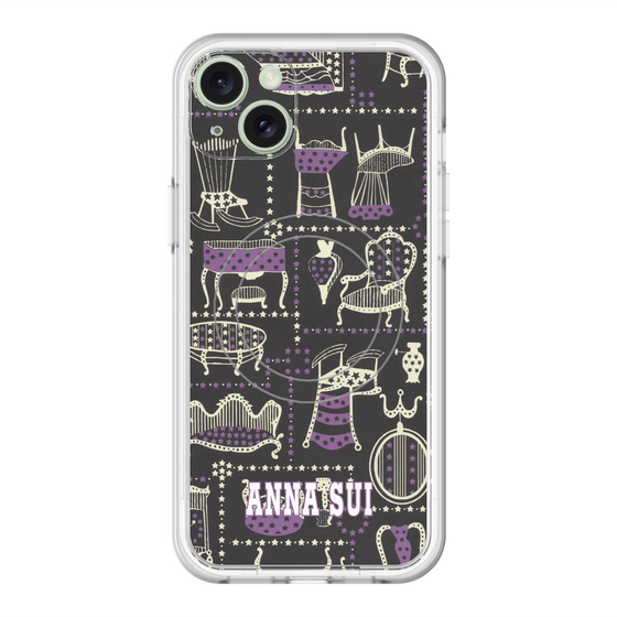 スリムプロテクションプレミアムケース with MagSafe［ ANNA SUI - チェア ］