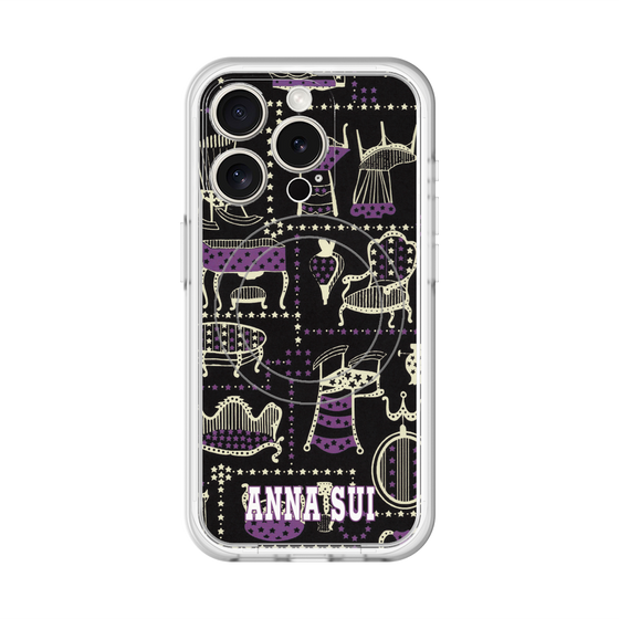 スリムプロテクションプレミアムケース with MagSafe［ ANNA SUI - チェア ］