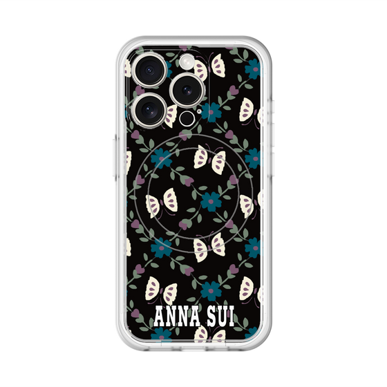 スリムプロテクションプレミアムケース with MagSafe［ ANNA SUI - バタフライ ］