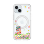 スリムプロテクションプレミアムケース with MagSafe［ 昆虫物語 みなしごハッチ - 花 ］