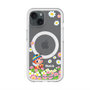 スリムプロテクションプレミアムケース with MagSafe［ 昆虫物語 みなしごハッチ - 花 ］