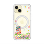 スリムプロテクションプレミアムケース with MagSafe［ 昆虫物語 みなしごハッチ - 花 ］
