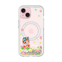 スリムプロテクションプレミアムケース with MagSafe［ 昆虫物語 みなしごハッチ - 花 ］