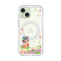 スリムプロテクションプレミアムケース with MagSafe［ 昆虫物語 みなしごハッチ - 花 ］