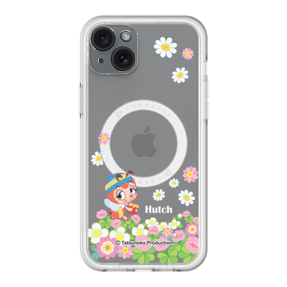 スリムプロテクションプレミアムケース with MagSafe［ 昆虫物語 みなしごハッチ - 花 ］