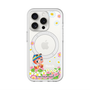 スリムプロテクションプレミアムケース with MagSafe［ 昆虫物語 みなしごハッチ - 花 ］