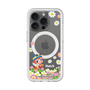 スリムプロテクションプレミアムケース with MagSafe［ 昆虫物語 みなしごハッチ - 花 ］