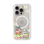スリムプロテクションプレミアムケース with MagSafe［ 昆虫物語 みなしごハッチ - 花 ］