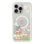 スリムプロテクションプレミアムケース with MagSafe［ 昆虫物語 みなしごハッチ - 花 ］