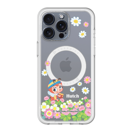 スリムプロテクションプレミアムケース with MagSafe［ 昆虫物語 みなしごハッチ - 花 ］
