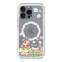 スリムプロテクションプレミアムケース with MagSafe［ 昆虫物語 みなしごハッチ - 花 ］