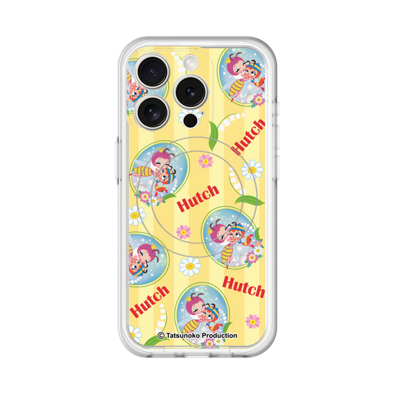 スリムプロテクションプレミアムケース with MagSafe［ 昆虫物語 みなしごハッチ - ストライプ ］