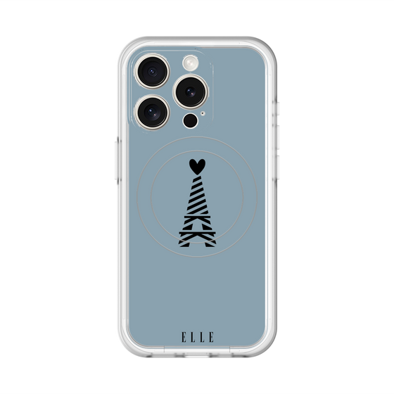 スリムプロテクションプレミアムケース with MagSafe［ ELLE - エッフェル塔 ］