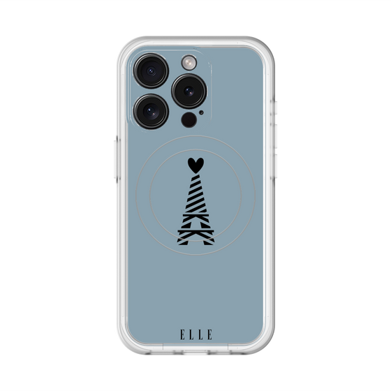 スリムプロテクションプレミアムケース with MagSafe［ ELLE - エッフェル塔 ］