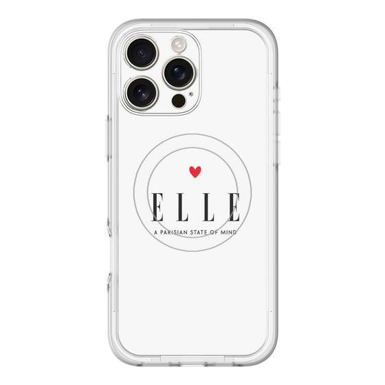 スリムプロテクションプレミアムケース with MagSafe［ ELLE - アイコン ］