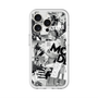 スリムプロテクションプレミアムケース with MagSafe［ ELLE - マガジン- モノクロ ］