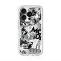 スリムプロテクションプレミアムケース with MagSafe［ ELLE - マガジン- モノクロ ］