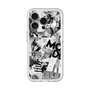 スリムプロテクションプレミアムケース with MagSafe［ ELLE - マガジン- モノクロ ］