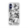 スリムプロテクションプレミアムケース with MagSafe［ ELLE - マガジン- モノクロ ］