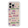 スリムプロテクションプレミアムケース with MagSafe［ ELLE - ミックスロゴ ］