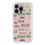 スリムプロテクションプレミアムケース with MagSafe［ ELLE - ミックスロゴ ］