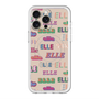 スリムプロテクションプレミアムケース with MagSafe［ ELLE - ミックスロゴ ］