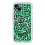 スリムプロテクションプレミアムケース with MagSafe［ ELLEgirl - レオパード - Green ］