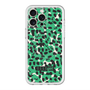 スリムプロテクションプレミアムケース with MagSafe［ ELLEgirl - レオパード - Green ］