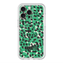 スリムプロテクションプレミアムケース with MagSafe［ ELLEgirl - レオパード - Green ］