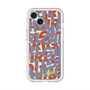 スリムプロテクションプレミアムケース with MagSafe［ ELLEgirl - ミックスロゴ - Purple ］