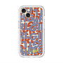 スリムプロテクションプレミアムケース with MagSafe［ ELLEgirl - ミックスロゴ - Purple ］