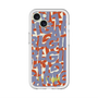 スリムプロテクションプレミアムケース with MagSafe［ ELLEgirl - ミックスロゴ - Purple ］