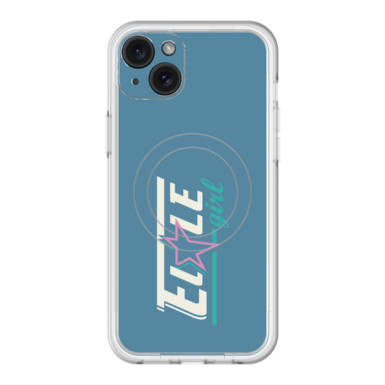 スリムプロテクションプレミアムケース with MagSafe［ ELLEgirl - レトロロゴ ］
