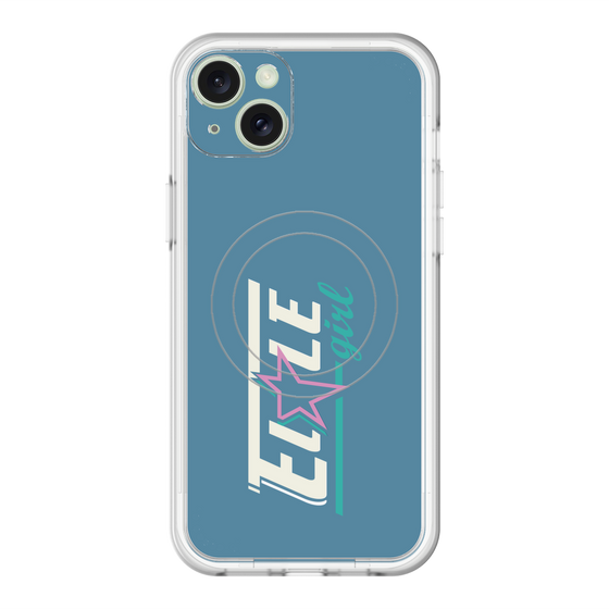 スリムプロテクションプレミアムケース with MagSafe［ ELLEgirl - レトロロゴ ］