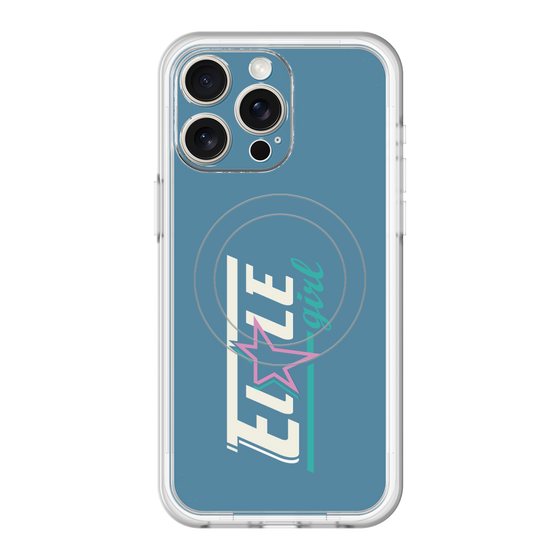 スリムプロテクションプレミアムケース with MagSafe［ ELLEgirl - レトロロゴ ］