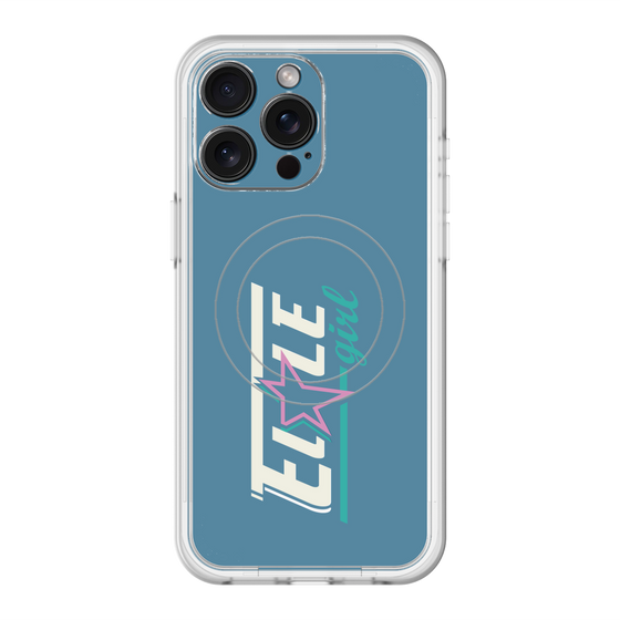 スリムプロテクションプレミアムケース with MagSafe［ ELLEgirl - レトロロゴ ］