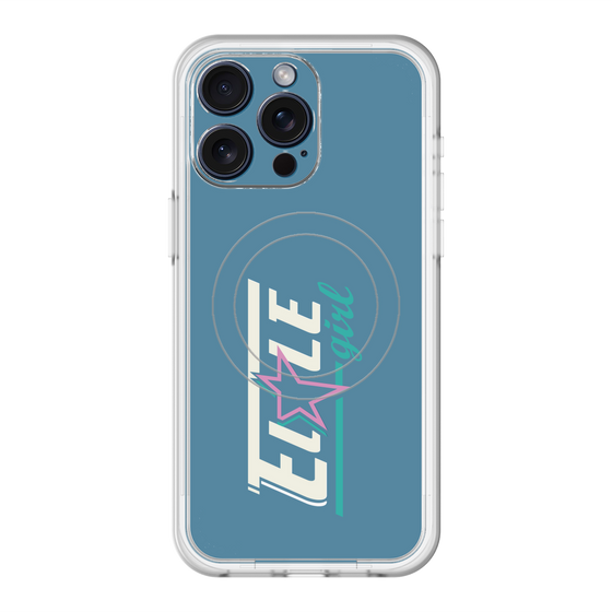 スリムプロテクションプレミアムケース with MagSafe［ ELLEgirl - レトロロゴ ］