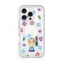 スリムプロテクションプレミアムケース with MagSafe［ 笑点 - 三遊亭 小遊三 - 白 ］