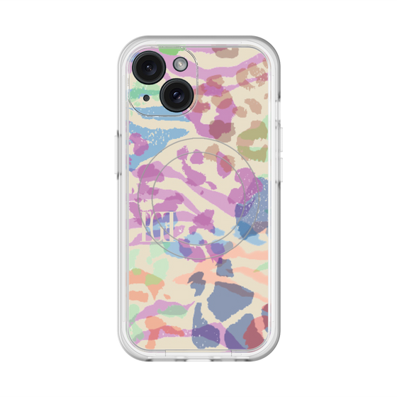 スリムプロテクションプレミアムケース with MagSafe［ ELLEgirl - ペイント ］