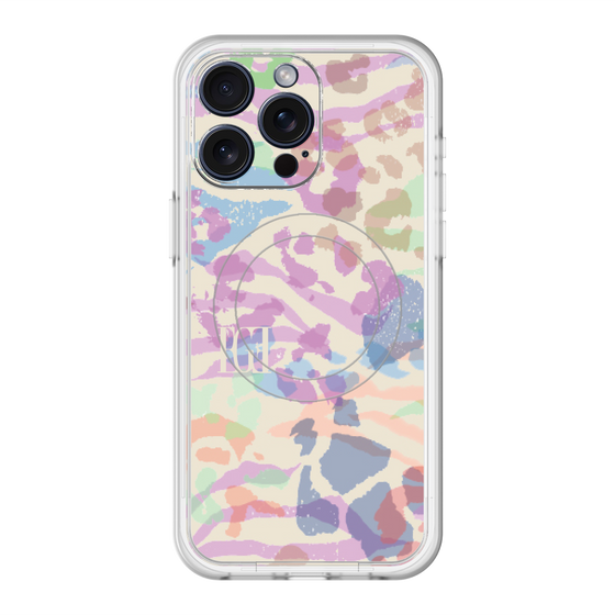 スリムプロテクションプレミアムケース with MagSafe［ ELLEgirl - ペイント ］