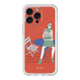 スリムプロテクションプレミアムケース with MagSafe［ ELLE - パリジェンヌ - レッド ］