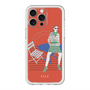 スリムプロテクションプレミアムケース with MagSafe［ ELLE - パリジェンヌ - レッド ］