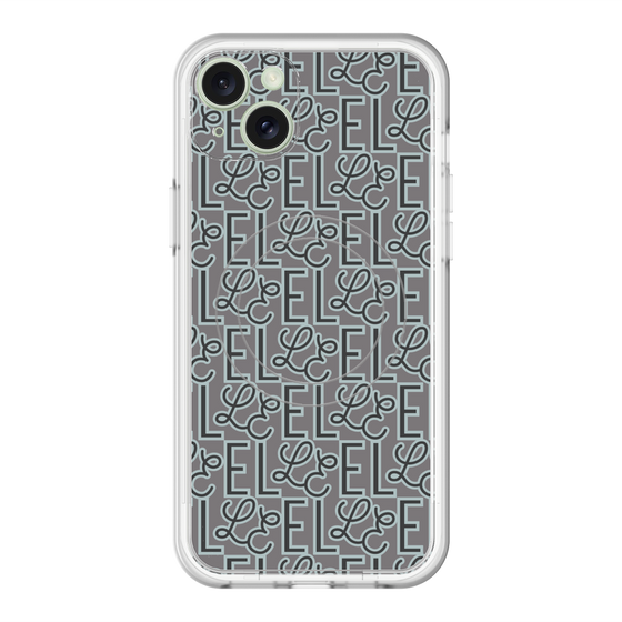 スリムプロテクションプレミアムケース with MagSafe［ ELLE - クール ］