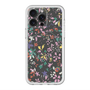 スリムプロテクションプレミアムケース with MagSafe［ ELLE - フラワー - 冬 ］