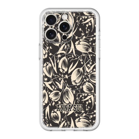 スリムプロテクションプレミアムケース with MagSafe［ ANNA SUI - チューリップ ］