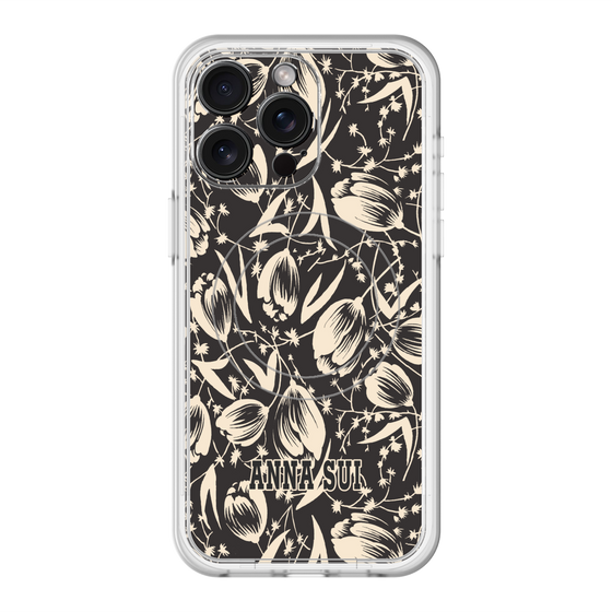 スリムプロテクションプレミアムケース with MagSafe［ ANNA SUI - チューリップ ］