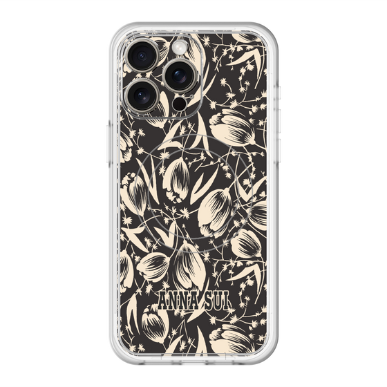 スリムプロテクションプレミアムケース with MagSafe［ ANNA SUI - チューリップ ］