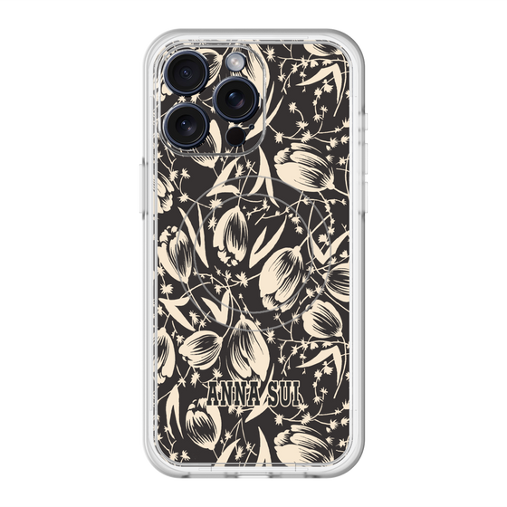 スリムプロテクションプレミアムケース with MagSafe［ ANNA SUI - チューリップ ］