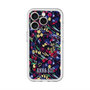 スリムプロテクションプレミアムケース with MagSafe［ ANNA SUI - スワーリングフワラー ］